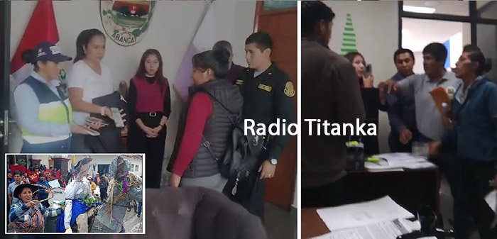 Raúl Peña evita diálogo con dirigentes y se oculta en oficina de la municipalidad